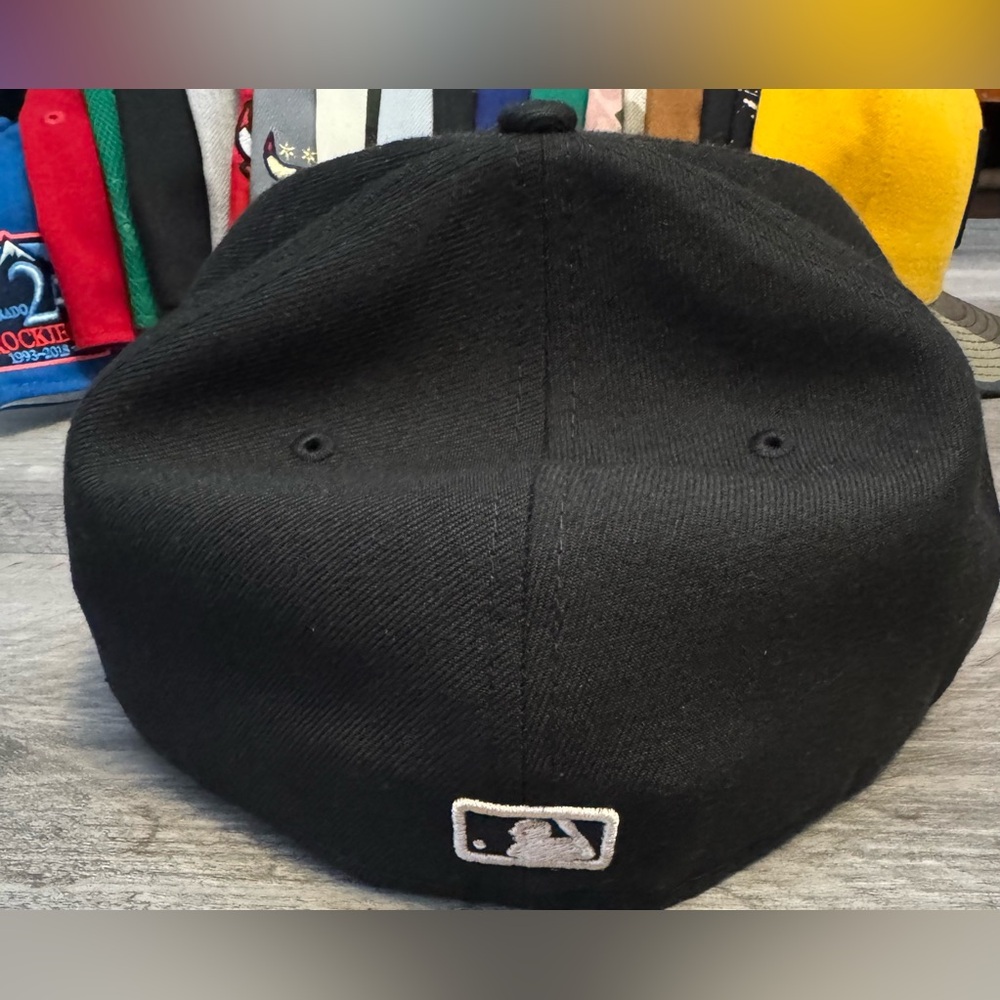 Pittsburgh Pirates New Era Camo Brim59 FIFTY Fitted Hat - Black - Picture 4 of 4